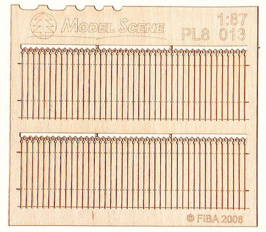 Model Scene - PL8-013 - Small Decorative Wooden Fence III