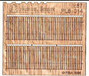 Model Scene - PL8-014 - Small Wooden Stockade Fence III