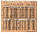 Model Scene - PL8-015 - Small Damaged Wooden Fence II