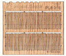 Model Scene - PL8-016 - Small Irregular Wooden Fence I