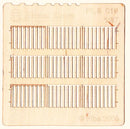 Model Scene - PL8-019 - Small Gapped Wide Fence Boards