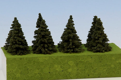 Model Scene - SM030 - Spruce Trees (25-35mm)