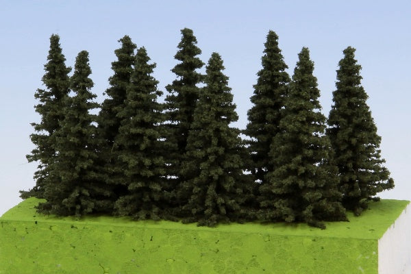 Model Scene - SM050 - Spruce Trees (40-60mm)