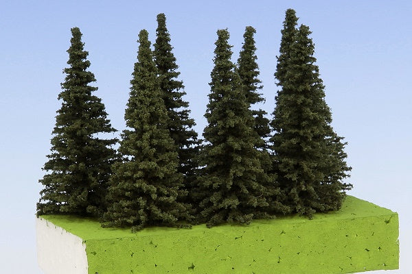 Model Scene - SM070 - Spruce Trees (65-80mm)