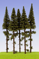 Model Scene - SK150 - Spruce Trees with Trunks (140-160mm)
