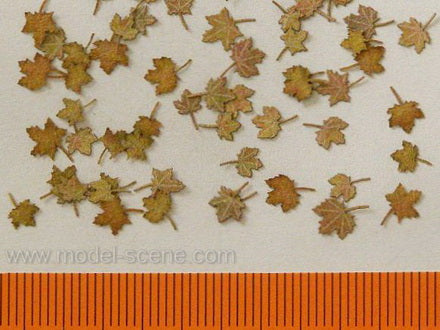 Model Scene - L3-101 - Large Autumn Maple Leaves