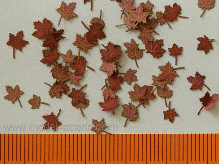 Model Scene - L3-201 - Large Dry Maple Leaves