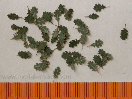 Model Scene - L3-002 - Large Green Oak Leaves