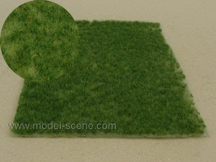 Model Scene - F515 - Dark Green Long Grass Tuft Sheet (18x28cm)
