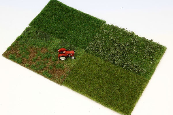 Model Scene - F912 - Grass Mat in Early Summer Starter Pack (18x28cm)