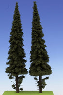 Model Scene - SM4300 - Spruce Trees with Short Trunks (300mm)