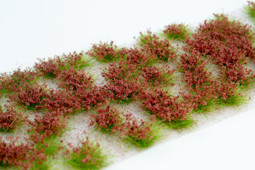 Model Scene - 060-04S - Dark Red Blossom Tufts