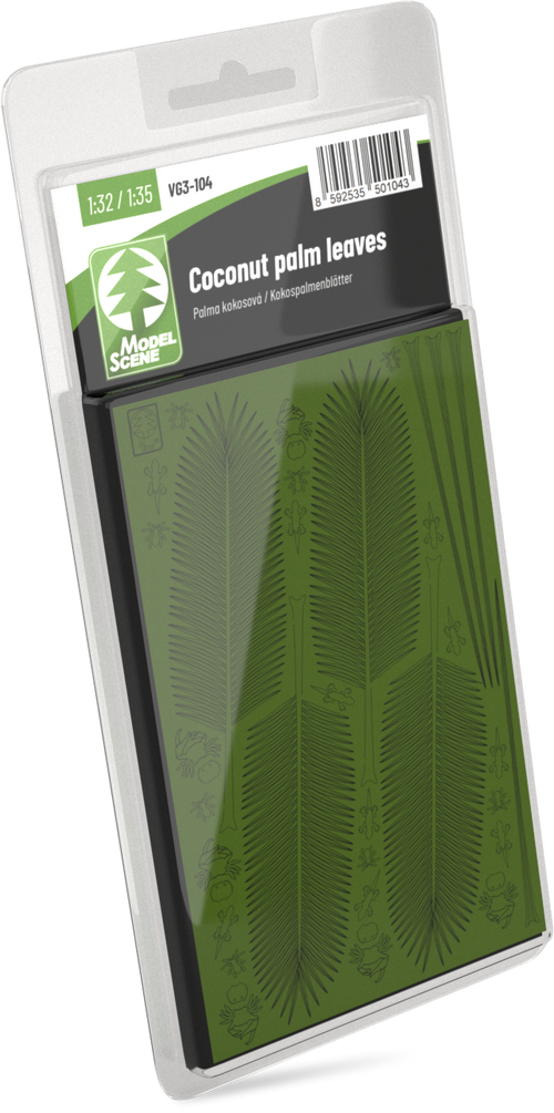 Model Scene - VG3-104 - Coconut Palm Leaves