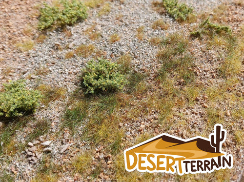 Model Scene - F330 - Bushy Rocky Desert Mat (18x28cm)