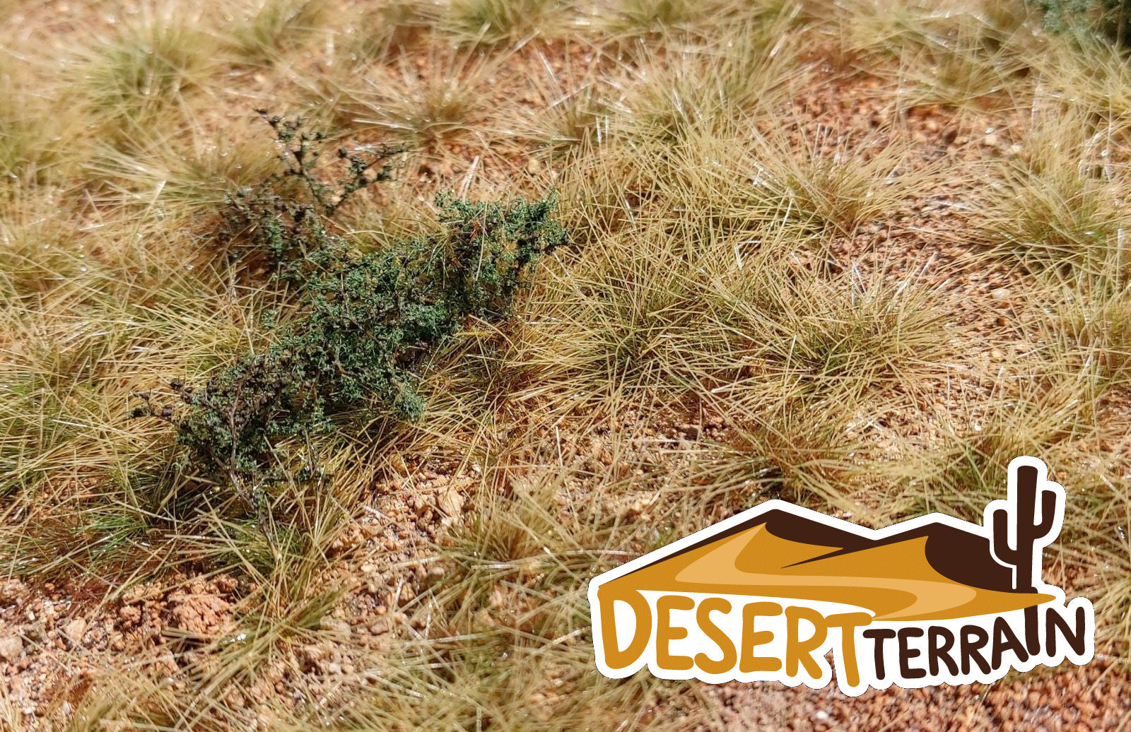 Model Scene - F340 - Grassy Desert Mat (18x28cm)