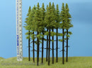 Model Scene - MK150 - Larch Trees with Trunks (140-160mm)