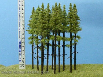 Model Scene - MK150 - Larch Trees with Trunks (140-160mm)