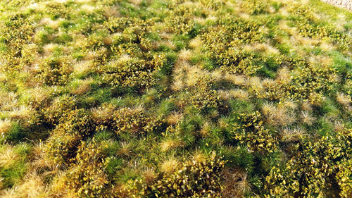 Model Scene - F511 - Spring Meadow Grass Mat with Dry Turf (18x28cm)