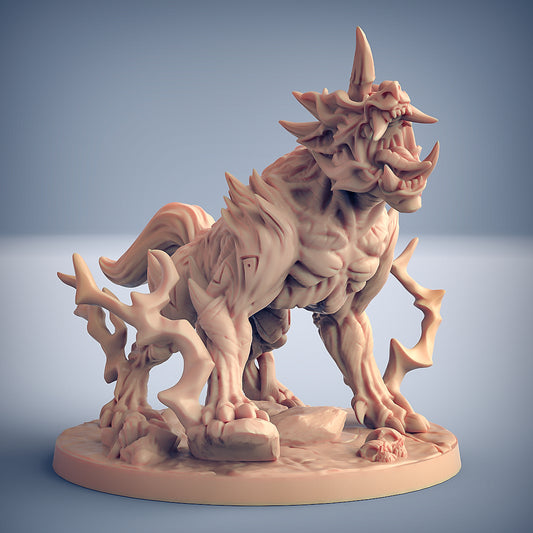 Warugo the Oni Beast with scenic base