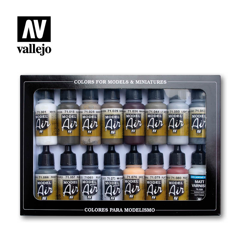 Vallejo Model Air Weathering Set