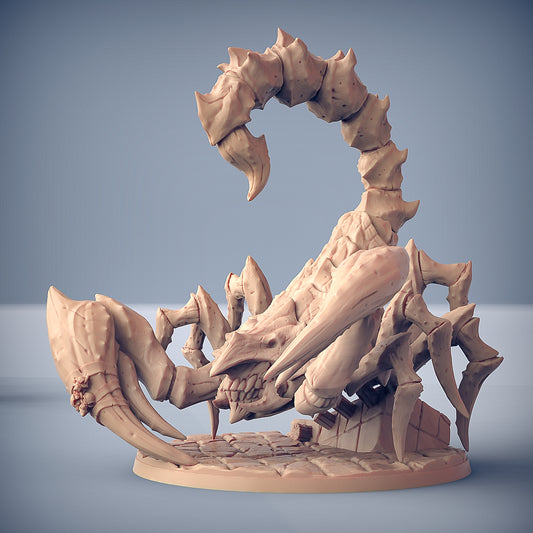 Scorpid King with scenic base