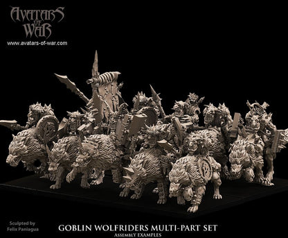 Goblin Wolf Rider Multi-Part Regiment
