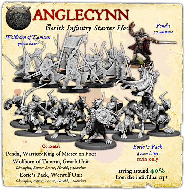Anglecynn Ḡesith Infantry Starter Host [2 for 1]