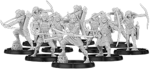 Bowmen of Scīrbrōc, Ceorl Bowman Unit (10x warriors)