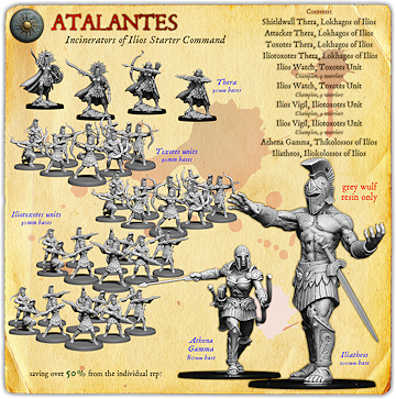 Atalantes Incinerators of Ilios Starter Command