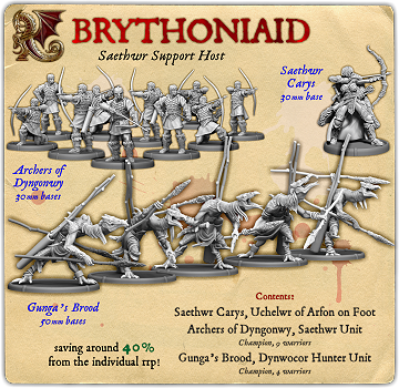 Brythoniaid Saethwr Support Starter Host