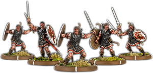 Warriors of Dyngonwy, Rhyfelwr Unit (5x warriors)