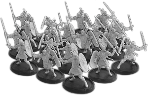 Warriors of Dyngonwy, Rhyfelwr Unit (20x warriors)