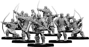 Archers of Dyngonwy, Saethwr Unit (10x warriors w cmd)