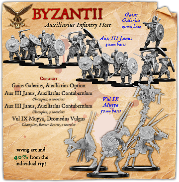 Byzantii Auxiliarius Infantry Starter Host
