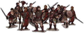 Warriors of Tara, Fiannagh Unit (10x warriors w cmd)