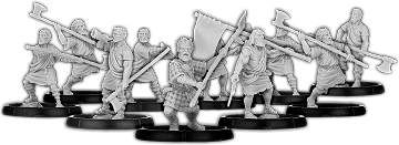 Men of Clochar, Tuanagh Unit (10x warriors w cmd)