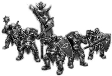 Graadon's Mob, Shieldwall Ograx of Baalor Unit