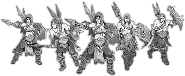 Tunaark's Raiders, Shieldwall Raider Unit (5x warriors)