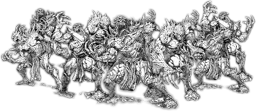 The Wicked of Mālæsc, Gryreghūl Unit (10x warriors)