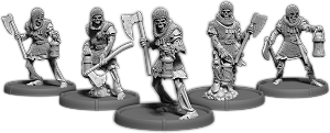 The Betrayers of Ceafor Barrow, Wihtax Unit (5x warriors)