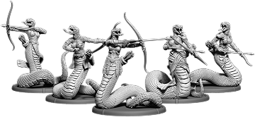 Storm of Khthon, Gorgóraxo Unit (5x warriors w cmd)