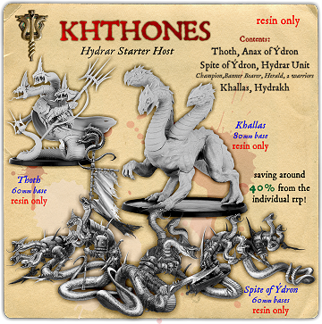 Khthones Hydrar Monstrous Infantry Starter Host