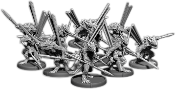 Gukk's Javelins, Sávrakontar Unit (10x warriors)