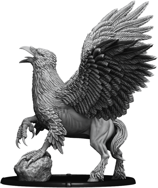 Miniatures - Mount - Great Griffon - Empire of Sonnstahl (EoS) - The ...