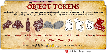 Darklands Object Tokens Set